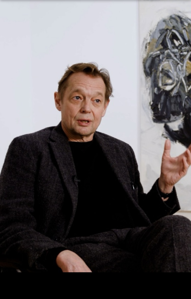 Franz Kaiser, CEO Karel Appel Foundation (still beeld uit documentaire met interview Kaiser door Galerie Max Hetler, 2022)