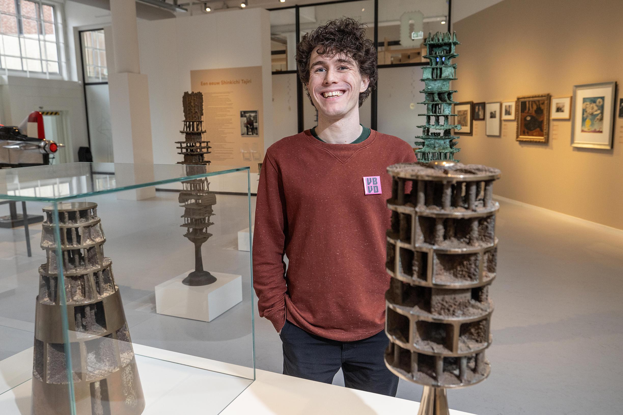 James Hannan, conservator moderne kunst Museum van Bommel van Dam in Venlo (Foto: Rias Immink)